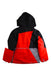 A Red Ski Jackets from Obermeyer in size 7Y for boy. (Back View)