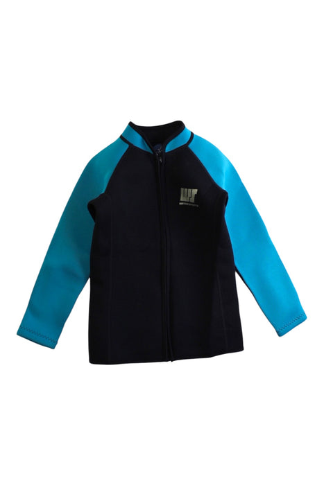 A Black Rash Guards from Watersports in size 6T for neutral. (Front View)