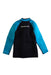 A Black Rash Guards from Watersports in size 6T for neutral. (Back View)
