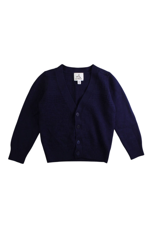A Navy Cardigans from As Little As in size 12-18M for boy. (Front View)