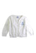 A White Cardigans from Petit Bateau in size 2T for boy. (Front View)