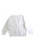 A White Cardigans from Petit Bateau in size 2T for boy. (Back View)