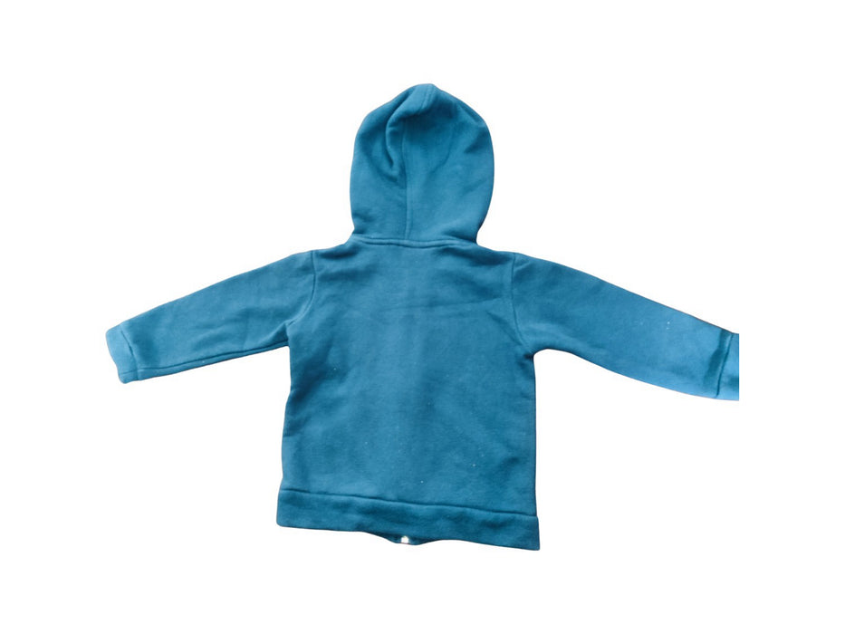 A Blue Zippered Sweatshirts from Nautica in size 3T for boy. (Back View)