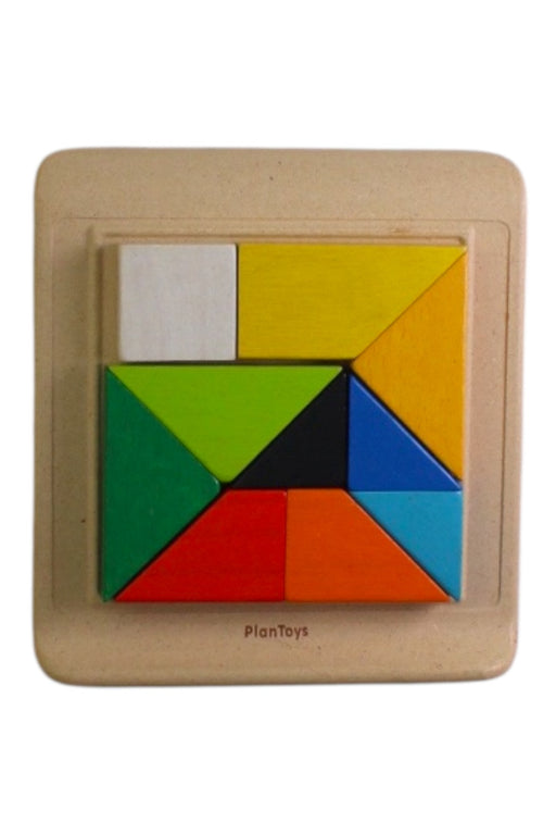A Multicolour Board Games & Puzzles from Plan Toys in size 3T for neutral. (Front View)