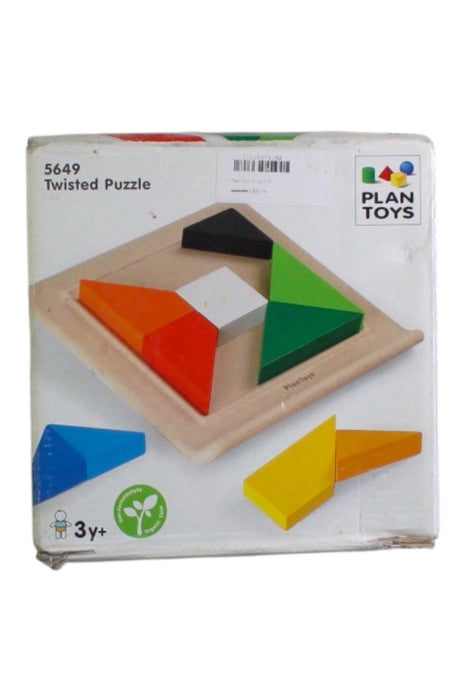 A Multicolour Board Games & Puzzles from Plan Toys in size 3T for neutral. (Back View)