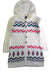 A White Buttoned Sweatshirts from Tea in size 6T for girl. (Front View)