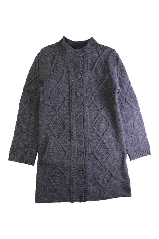 A Grey Cardigans from Seed in size 8Y for girl. (Front View)