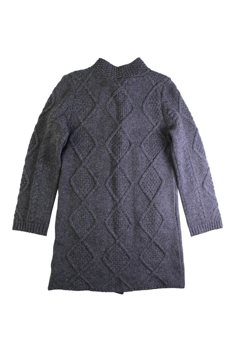 A Grey Cardigans from Seed in size 8Y for girl. (Back View)
