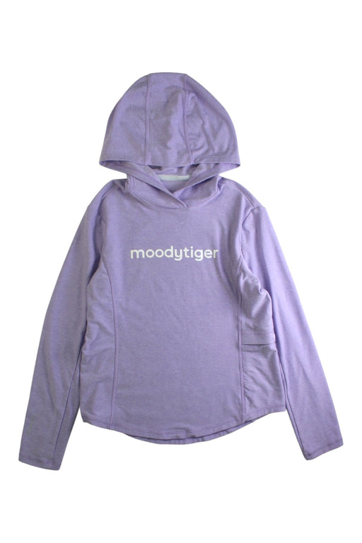 A Purple Active Tops from Moody Tiger in size 8Y for girl. (Front View)