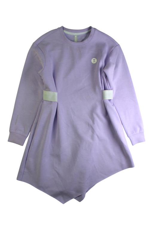 A Purple Long Sleeve Dresses from Moody Tiger in size 8Y for girl. (Front View)