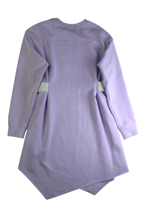 A Purple Long Sleeve Dresses from Moody Tiger in size 8Y for girl. (Back View)