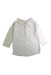 A White Long Sleeve Shirts from Mabo in size 4T for boy. (Front View)