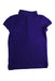 A Purple Short Sleeve Polos from Polo Ralph Lauren in size 6T for girl. (Back View)