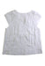 A White Sleeveless Tops from Roller Rabbit in size 2T for girl. (Back View)