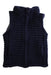 A Navy Outerwear Vests from Petit Bateau in size 4T for boy. (Front View)
