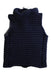 A Navy Outerwear Vests from Petit Bateau in size 4T for boy. (Back View)