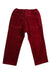 A Burgundy Casual Pants from Bonpoint in size 2T for neutral. (Back View)
