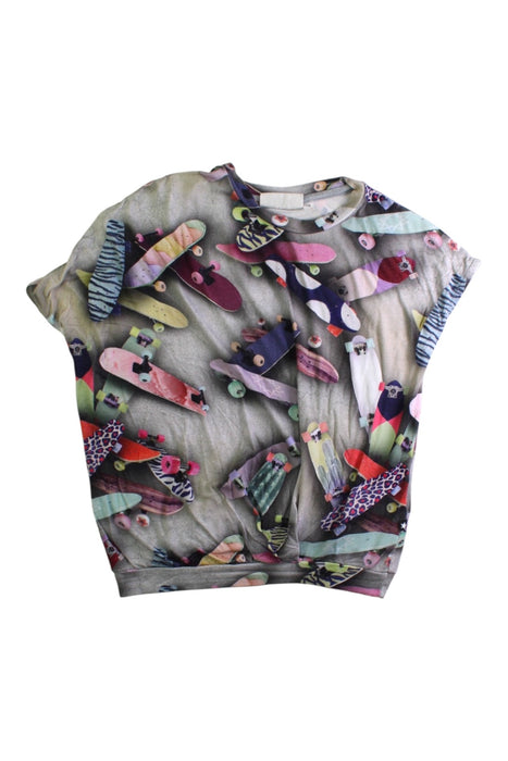 A Multicolour Short Sleeve Tops from Molo in size 6T for girl. (Front View)