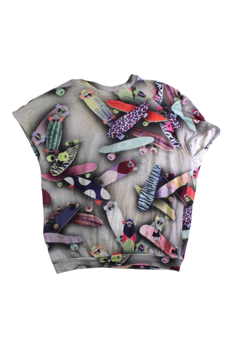 A Multicolour Short Sleeve Tops from Molo in size 6T for girl. (Back View)