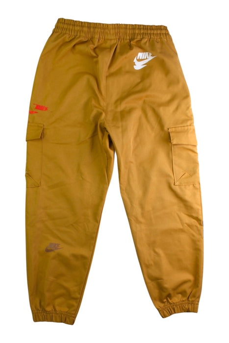 A Brown Sweatpants from Nike in size 7Y for boy. (Back View)