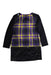A Black Long Sleeve Dresses from Young Versace in size 4T for girl. (Back View)