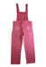 A Pink Long Overalls from Mini Rodini in size 5T for girl. (Back View)