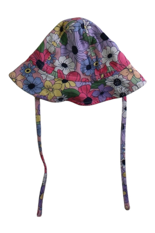 A Multicolour Sun Hats from Polarn O. Pyret in size 0-3M for girl. (Front View)