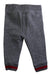 A Grey Sweatpants from Roots in size 3-6M for boy. (Back View)