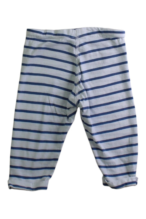 A Blue Casual Pants from Polarn O. Pyret in size 3-6M for boy. (Back View)