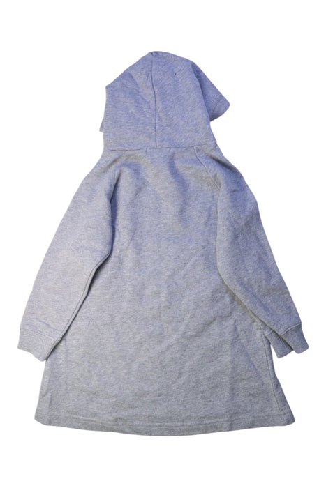 A Grey Sweater Dresses from X-girl in size 4T for girl. (Back View)