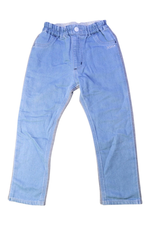 A Blue Jeans from X-girl in size 4T for girl. (Front View)