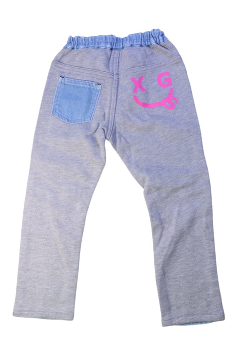 A Blue Jeans from X-girl in size 4T for girl. (Back View)