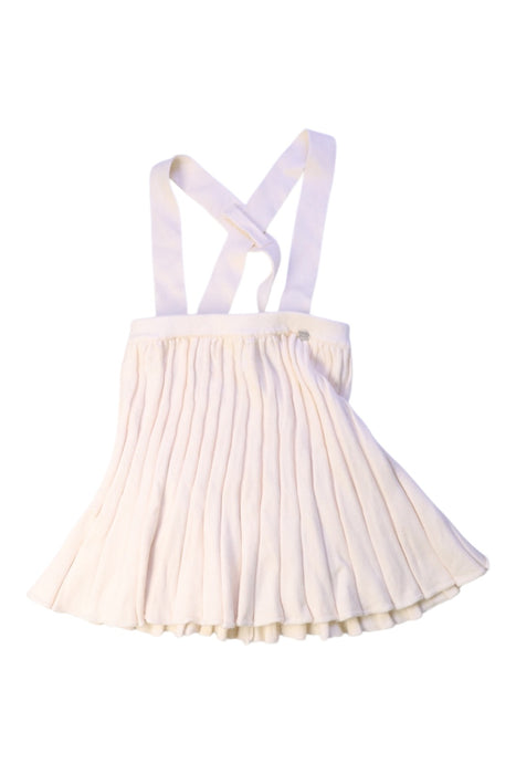A Ivory Short Skirts from Petit Main in size 4T for girl. (Front View)