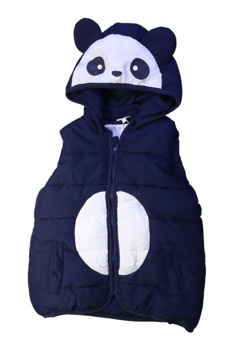 A Navy Outerwear Vests from Seed in size 6T for neutral. (Front View)