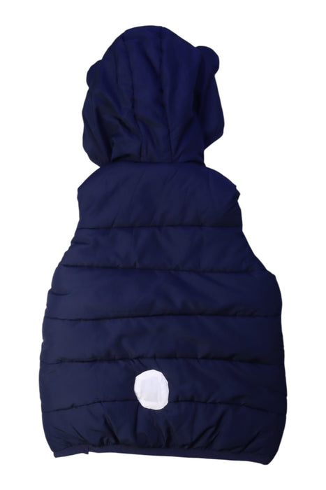 A Navy Outerwear Vests from Seed in size 6T for neutral. (Back View)