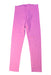 A Pink Leggings from Crewcuts in size 7Y for girl. (Front View)