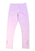 A Pink Leggings from Billieblush in size 6T for girl. (Front View)