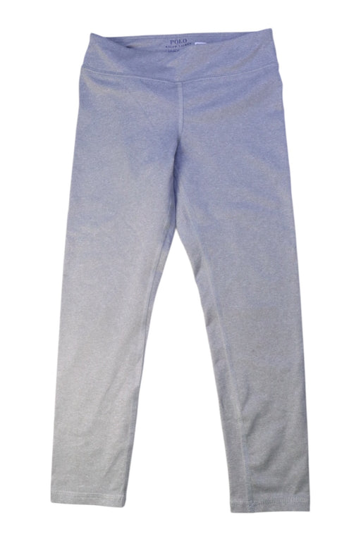 A Blue Leggings from Polo Ralph Lauren in size 7Y for girl. (Front View)