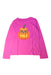 A Pink Long Sleeve Tops from Polo Ralph Lauren in size 7Y for girl. (Front View)