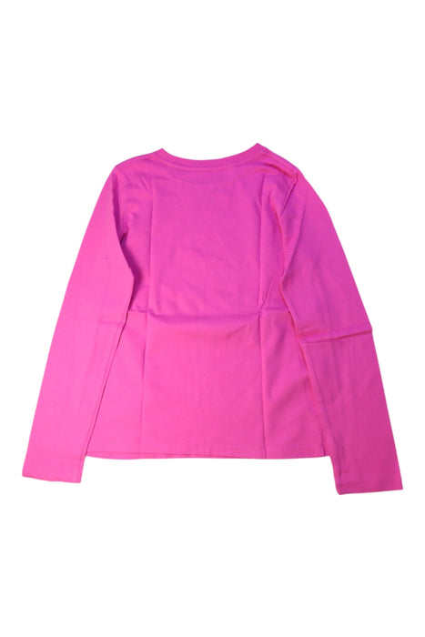A Pink Long Sleeve Tops from Polo Ralph Lauren in size 7Y for girl. (Back View)