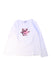 A White Long Sleeve Tops from Cyrillus in size 8Y for girl. (Front View)