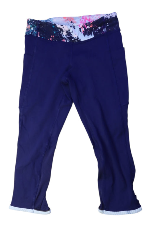 A Navy Active Pants from Ivivva in size 10Y for girl. (Front View)