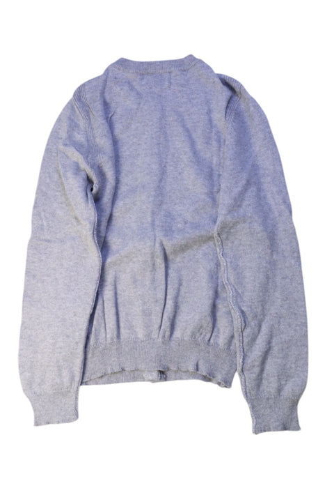 A Grey Cardigans from Cyrillus in size 8Y for girl. (Back View)