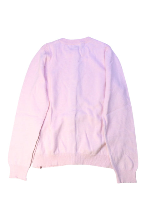 A Pink Cardigans from Cyrillus in size 8Y for girl. (Back View)
