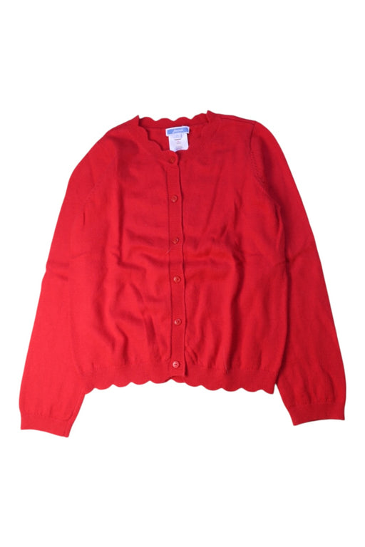 A Red Cardigans from Jacadi in size 8Y for girl. (Front View)