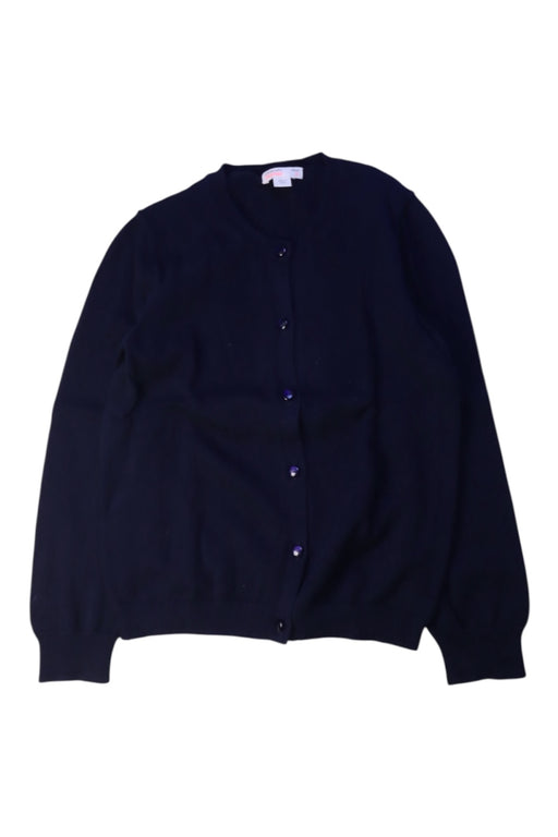 A Navy Cardigans from Crewcuts in size 8Y for girl. (Front View)
