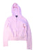 A Pink Zippered Sweatshirts from Polo Ralph Lauren in size 7Y for girl. (Front View)