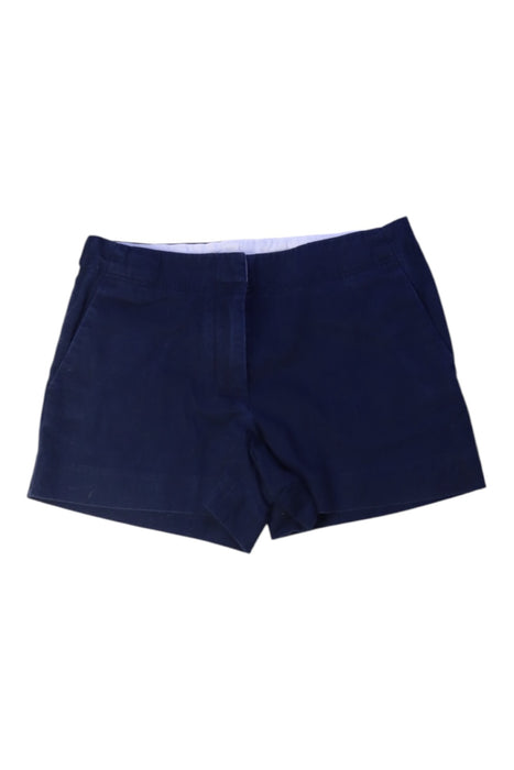 A Navy Shorts from Crewcuts in size 7Y for girl. (Front View)