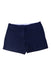A Navy Shorts from Crewcuts in size 7Y for girl. (Front View)