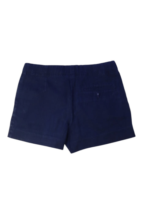 A Navy Shorts from Crewcuts in size 7Y for girl. (Back View)